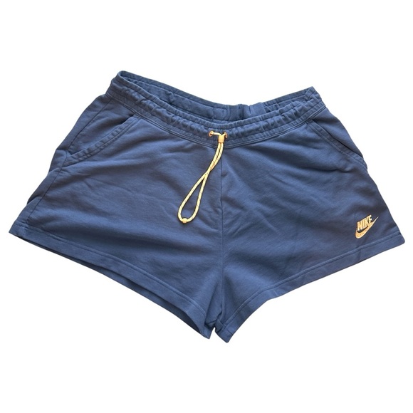 Nike Icon Clash Knit Shorts Diffused Blue/Laser Orange Women’s 1X (CJ2278-491) - Picture 3 of 6